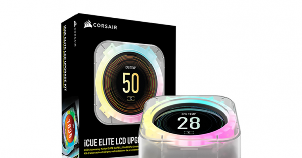 CORSAIR iCUE ELITE CPU Cooler LCD Display Upgrade Kit - Ice